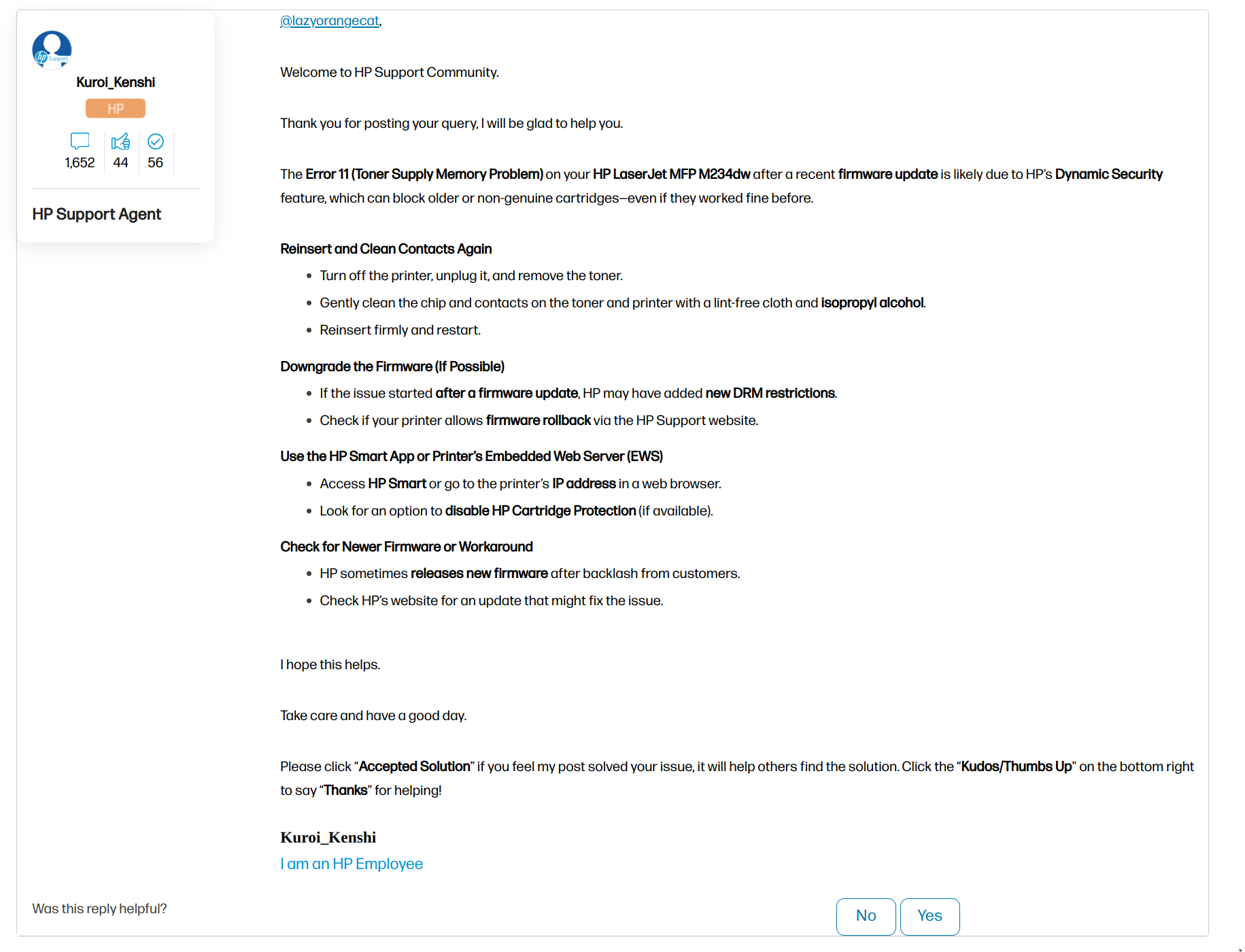 File:HP support admits backlash results in new firmware.png