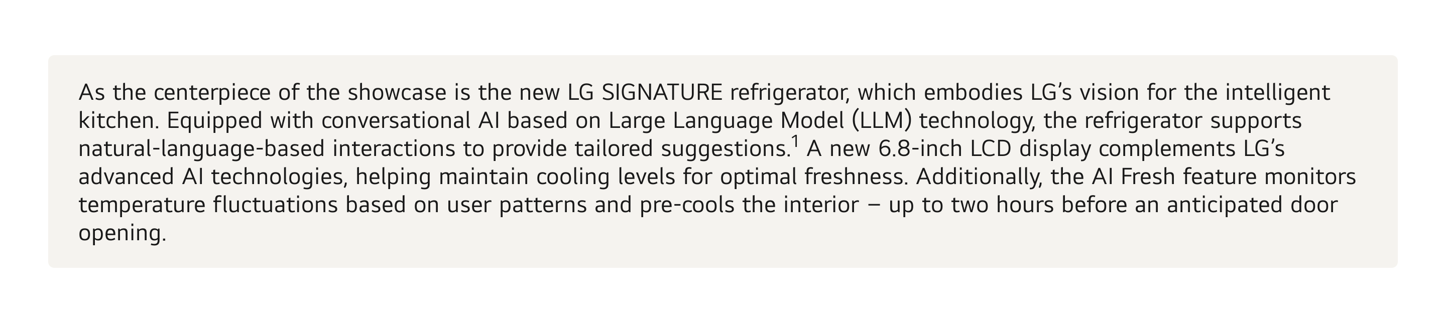 File:LG SIGNATURE CES 2026 refrigerator LLM.png