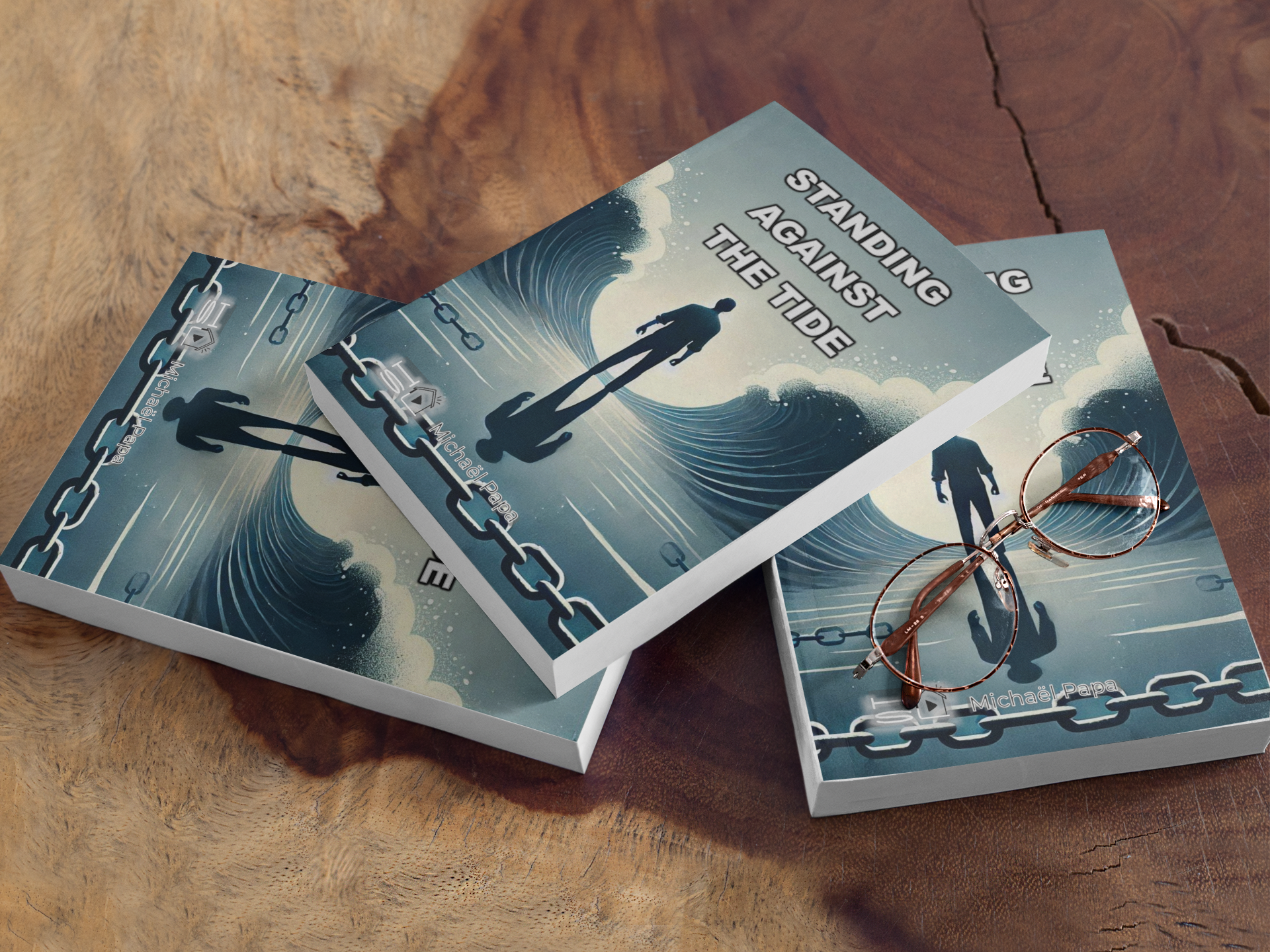 File:Mockup-of-three-books-and-reading-glasses-on-a-wooden-table-a17420.png