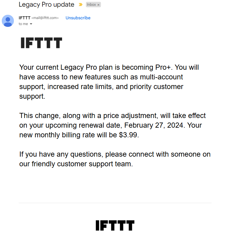 File:IFTTT legacy discontinuation notice.png