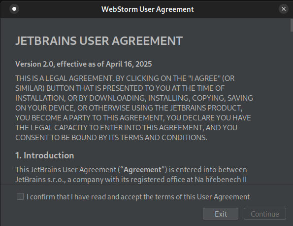 File:Jetbrains User Agreement screenshot.png