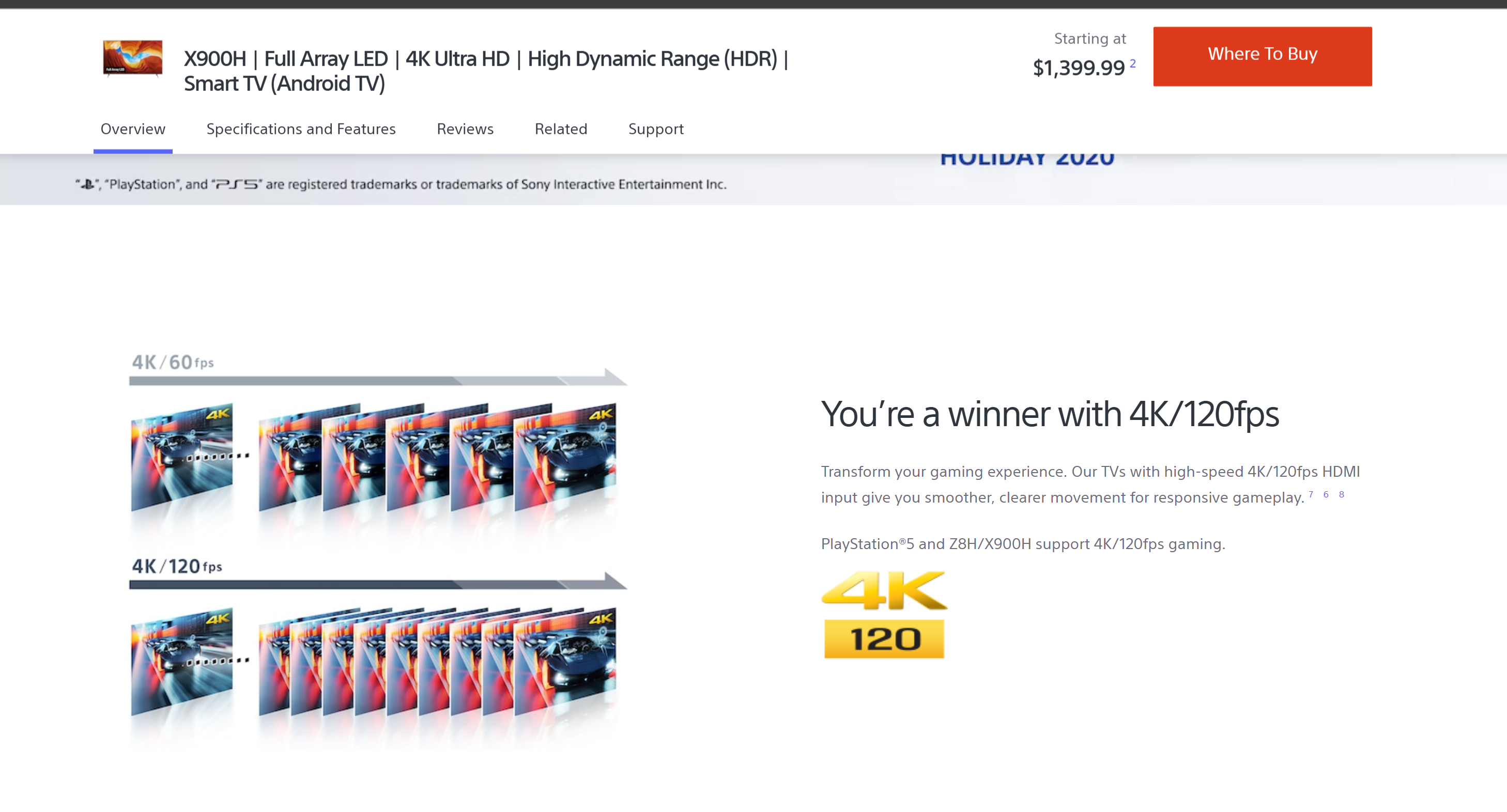 File:Sony X900H advertising 4K120.png