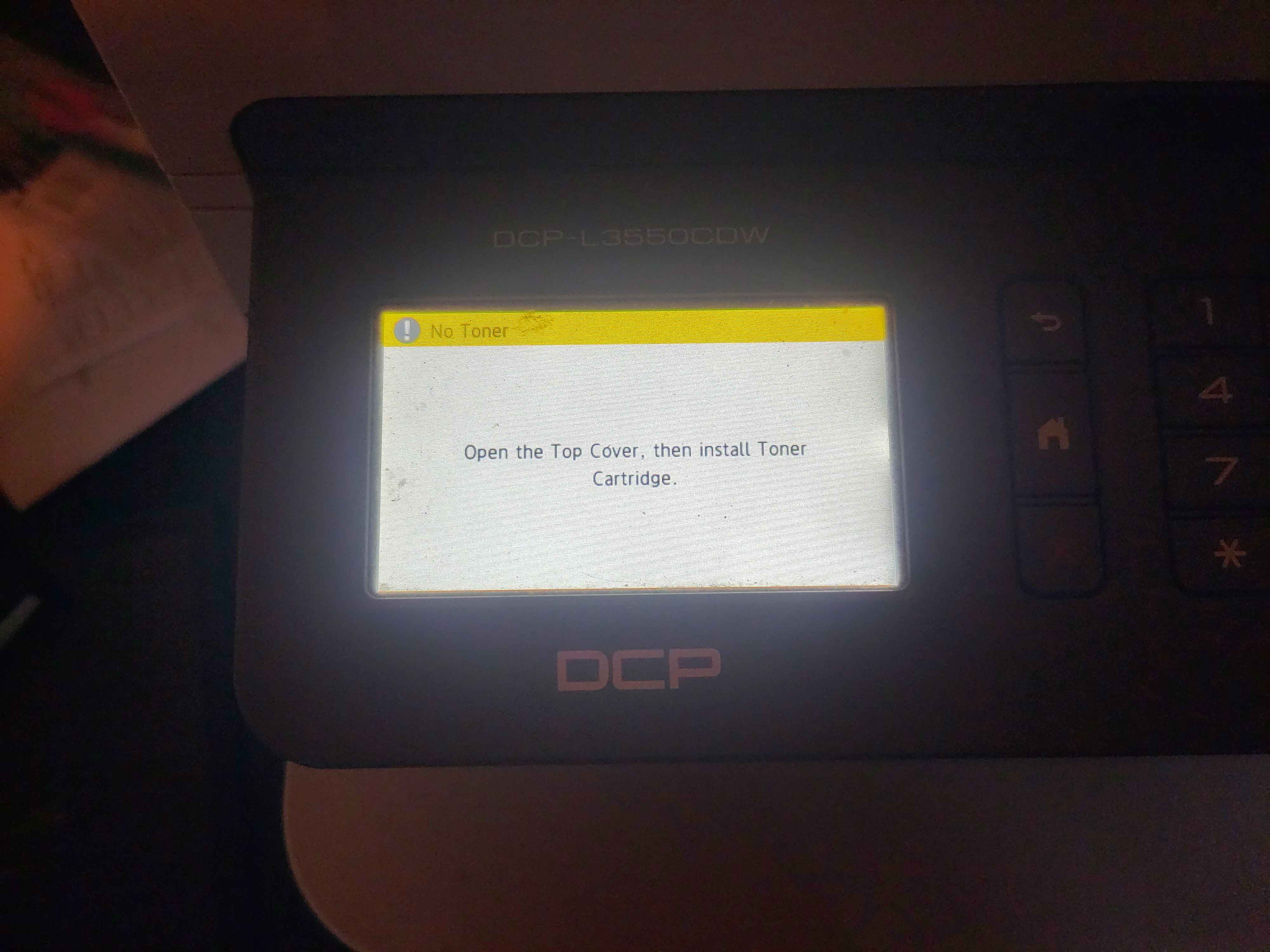 File:Brother DCP-L3550CDW error display.jpg