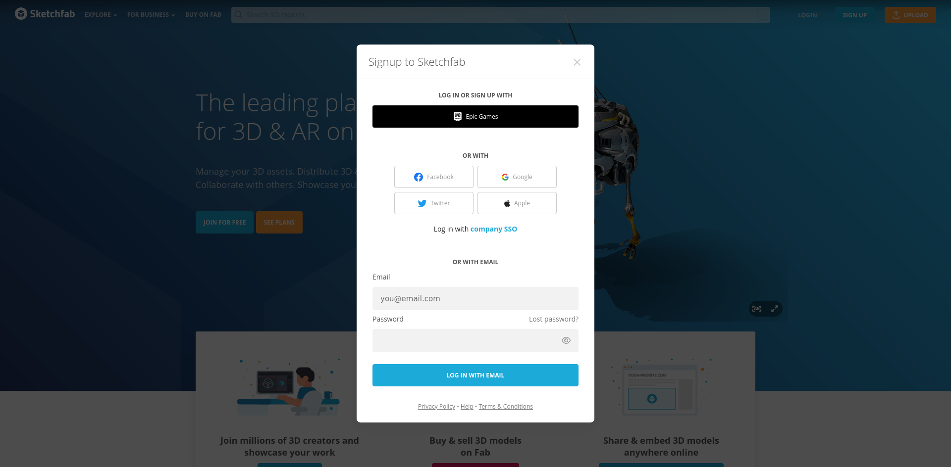 File:Sketchfab Epic Games sign up requirement.png