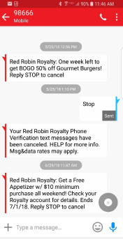 File:Plantiff Unsolicited Messages from Red Robin.png