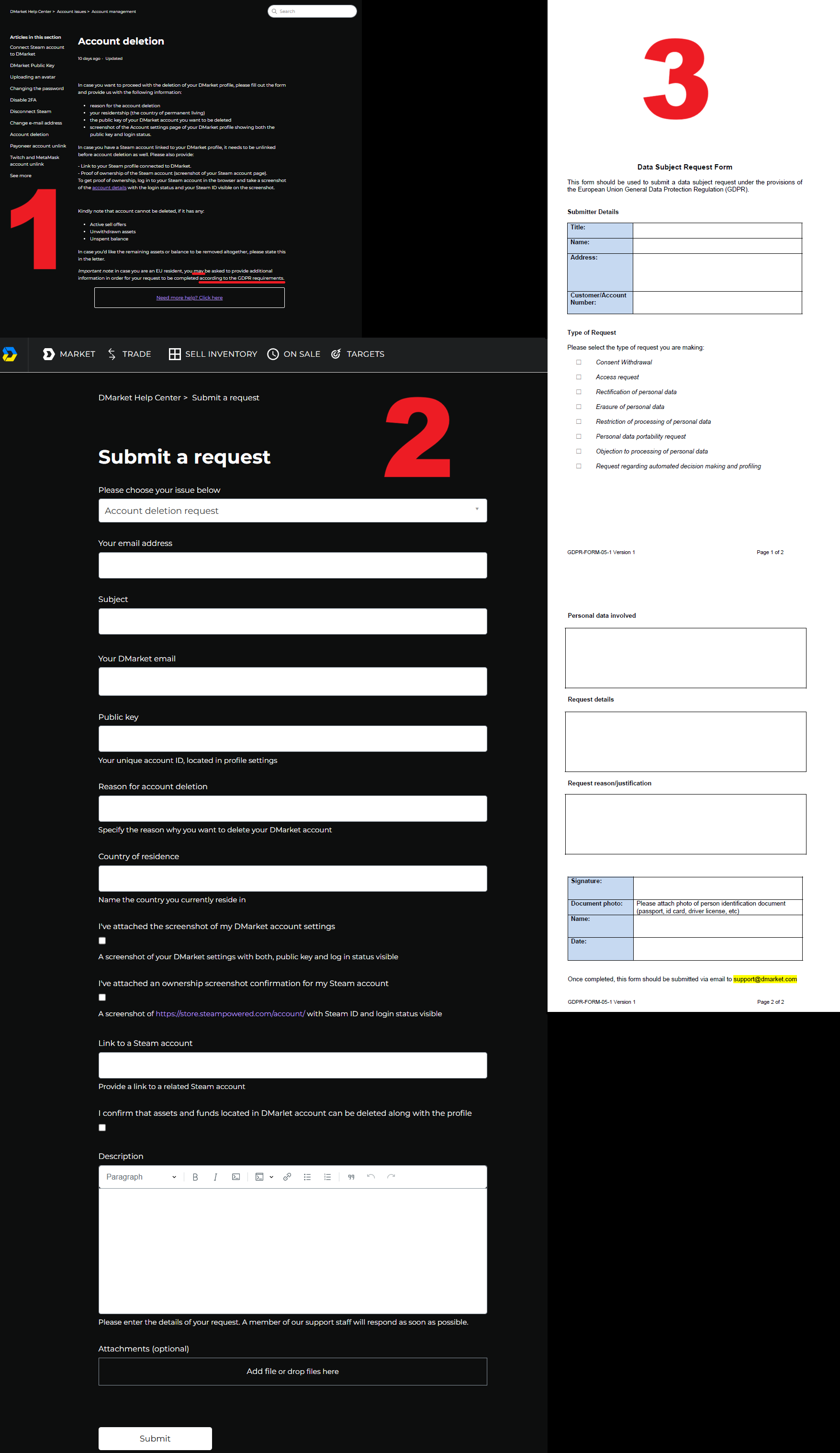 File:DMarket deletion "process" form screenshots.png