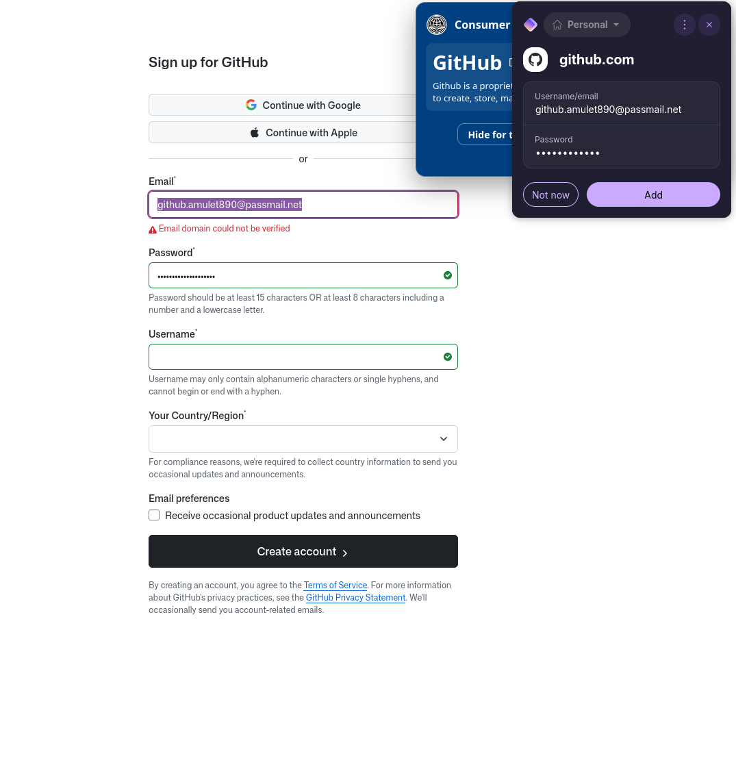 File:GitHub email whitelisting example.png